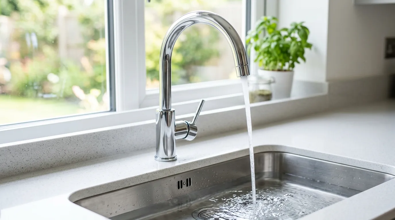 Local Plumbing Master Pros same day plumber fixing a faucet in Windsor, FL